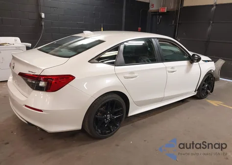 2022 Honda Civic Sport z USA, uszkodzony, nr VIN 2HGFE2F54NH554639